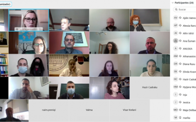 Reunión online del del proyecto BKSTONE