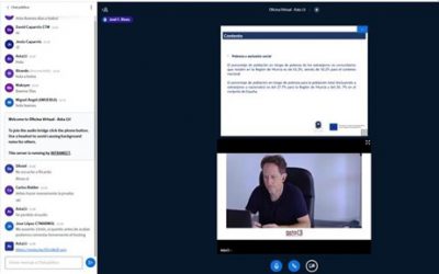El proyecto eMurcia continúa avanzando con el desarrollo de sus salas virtuales
