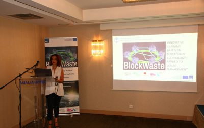 El CTM se desplazó a Atenas para participar en un seminario y una reunión del proyecto europeo BlockWASTE